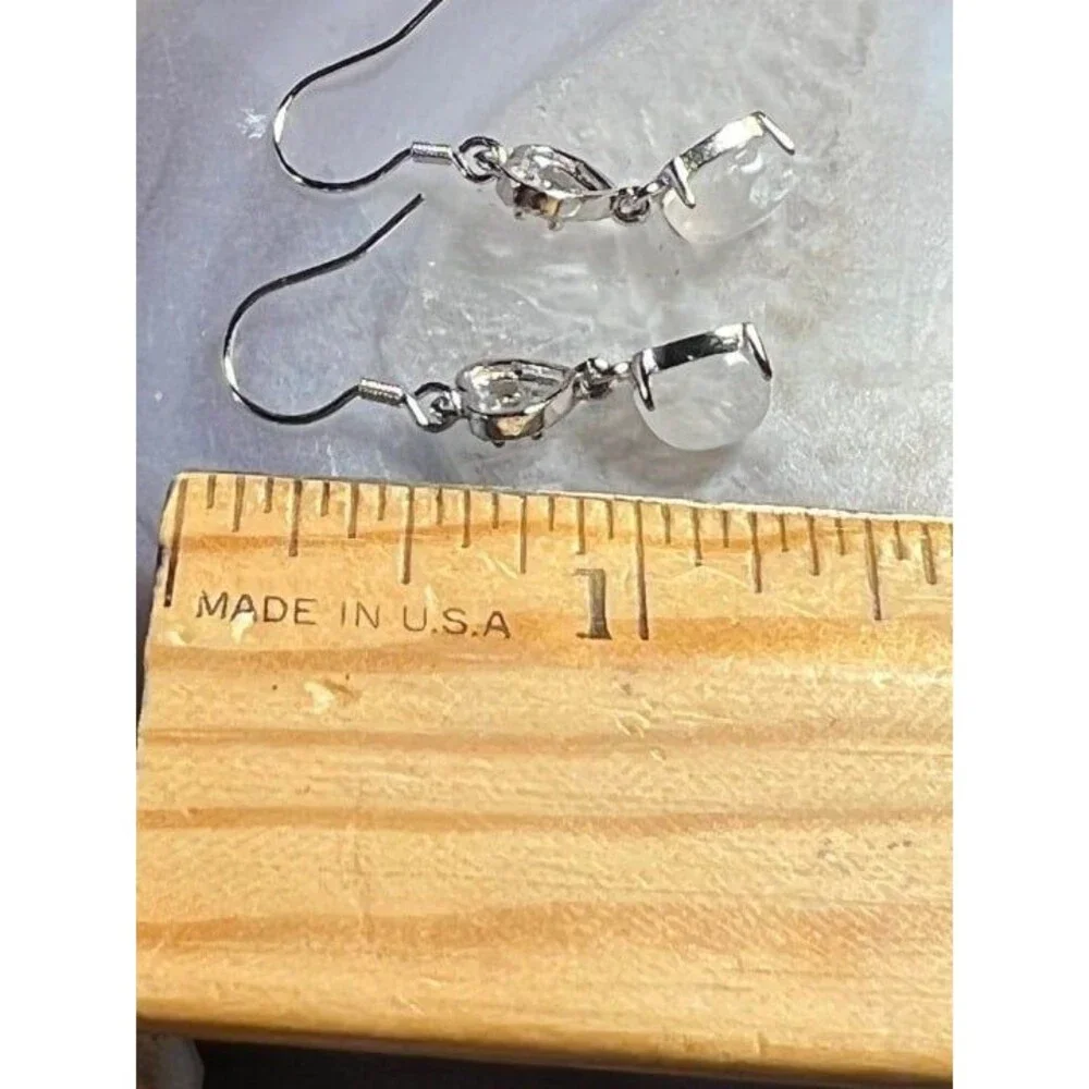Beautiful Moonstone Earrings for Pierced Ears